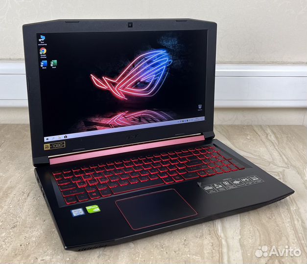 Мощный Acer Nitro 5 AN515 (i5-9300H/ MX 150/ 6 гб)