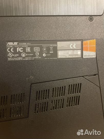 Игровой ноутбук Asus Rog