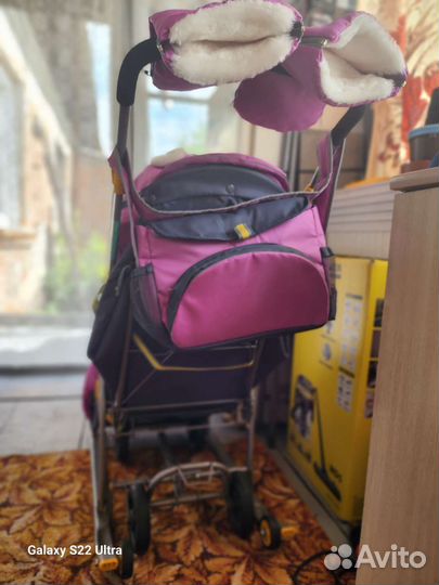 Детские санки коляска