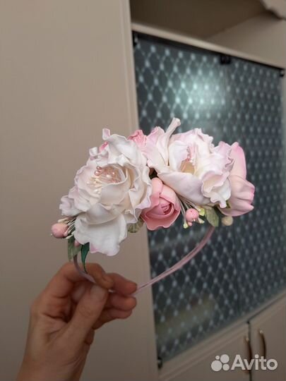 Ободки, заколки, броши из фоамирана