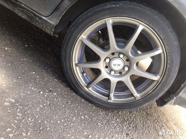 Литые диски р16 4 100 с резиной