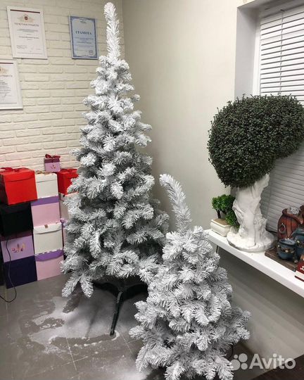 Ель искуственная заснеженная Аляска