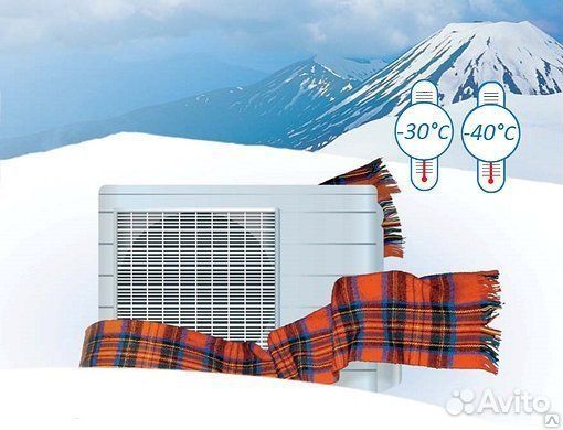 Кондиционер с зимним комплектом Kentatsu -40