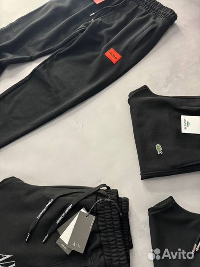 Спортивные штаны Tommy Hilfiger темные LUX