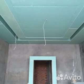 Монтаж гипсокартона. Потолки армстронг, грильято