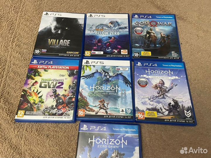 Игры PS5, PS4