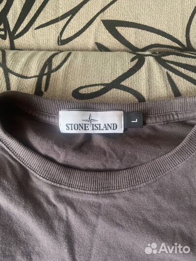Stone island лонгслив