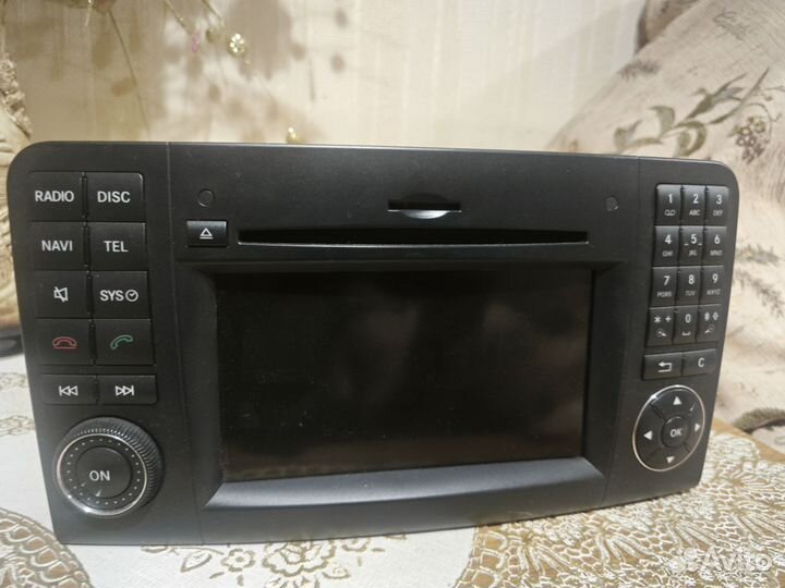 Магнитола mercedes ml w164 рейсталинг