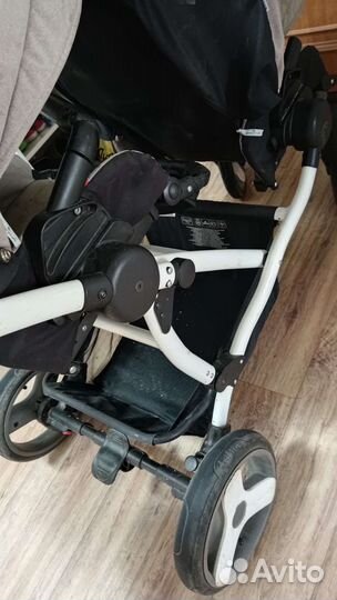 Коляска бебето 42 2 в 1 для двойни или погодок