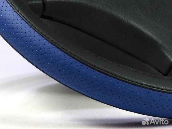 Оплетка для руля M(37-38см) экокожа черный цвет