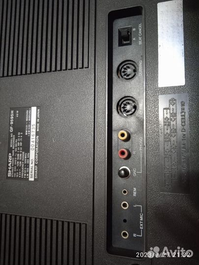 Магнитофон магнитола Шарп Sharp GF 9595