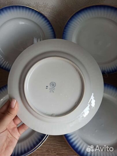 Набор тарелок 8 шт Полонский фз СССР