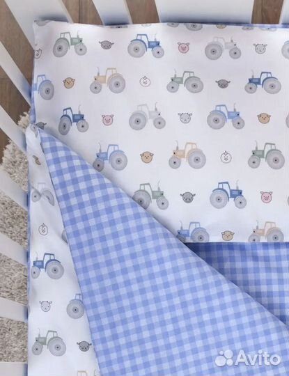Белье постельное для мальчика 120*60 2 шт