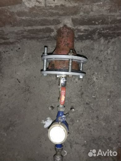 Аварийные работы вод-д, замена крана под давлением