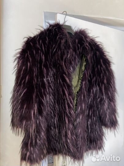 Шуба из искусственного меха