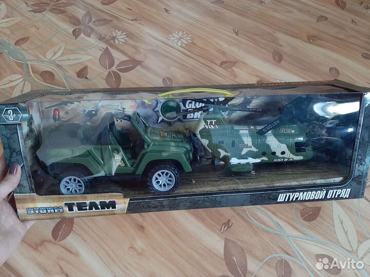 Игрушечный набор военной техники