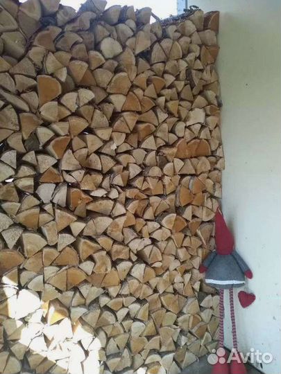 Дрова березовые. Колотые