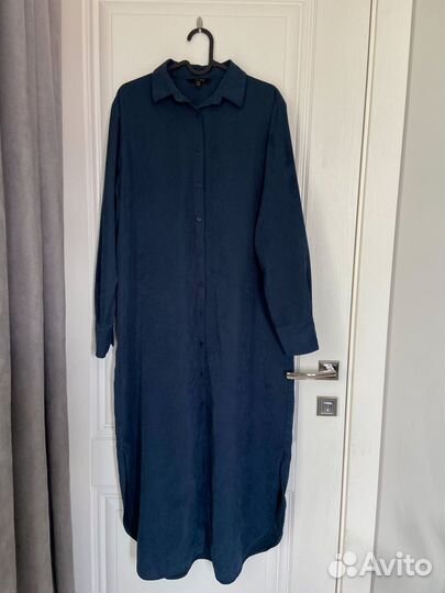 Платье рубашка 46