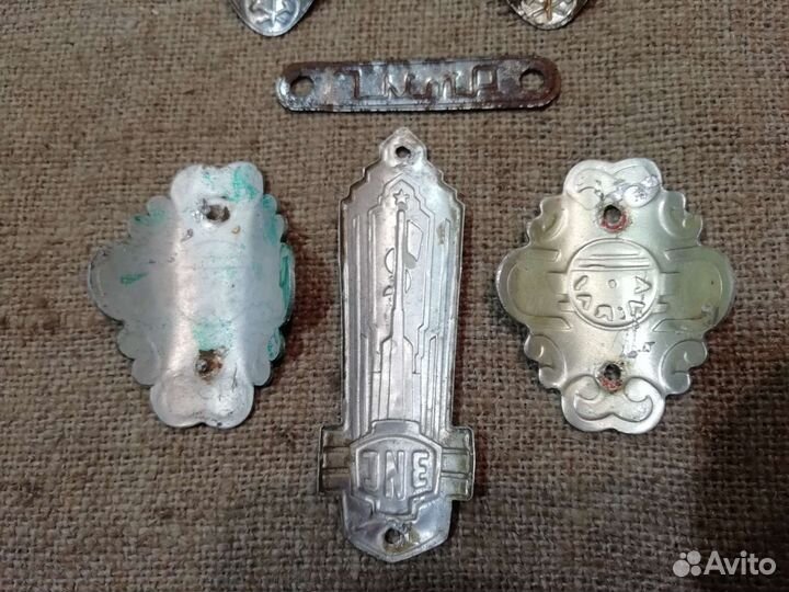 Шильдик велосипедный СССР