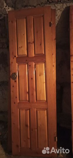 Двери межкомнатные из массива сосны