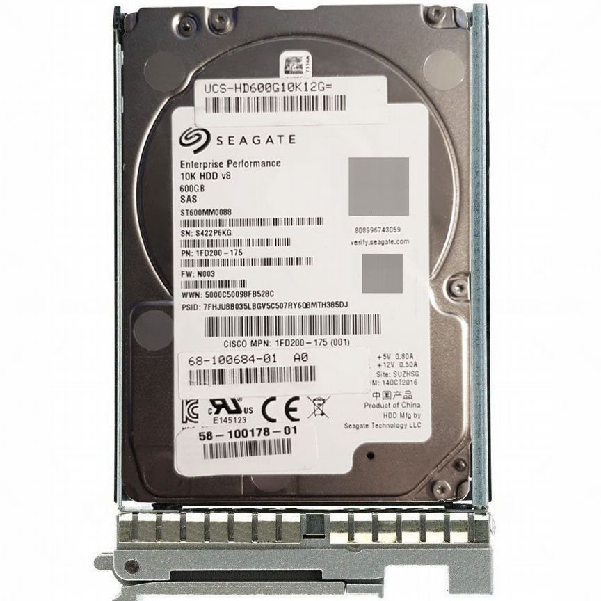[HD600G10K12G] Жесткий Диск Cisco 600gb Ucs- Sas 2,5" Hd600g10k12g