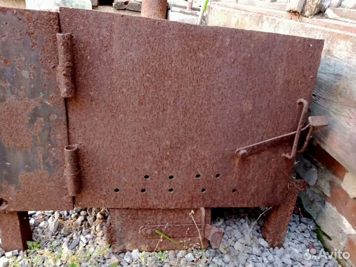 Чугунная печь для бани