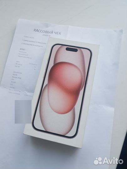 iPhone 15 128gb pink 2 сим гарантия