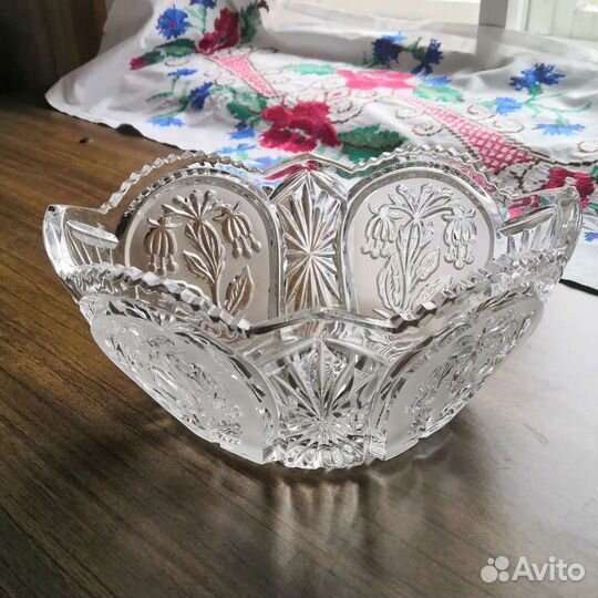 Посуда хрустальная