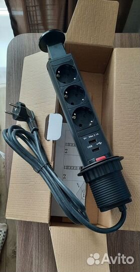 Выдвижной блок розеток