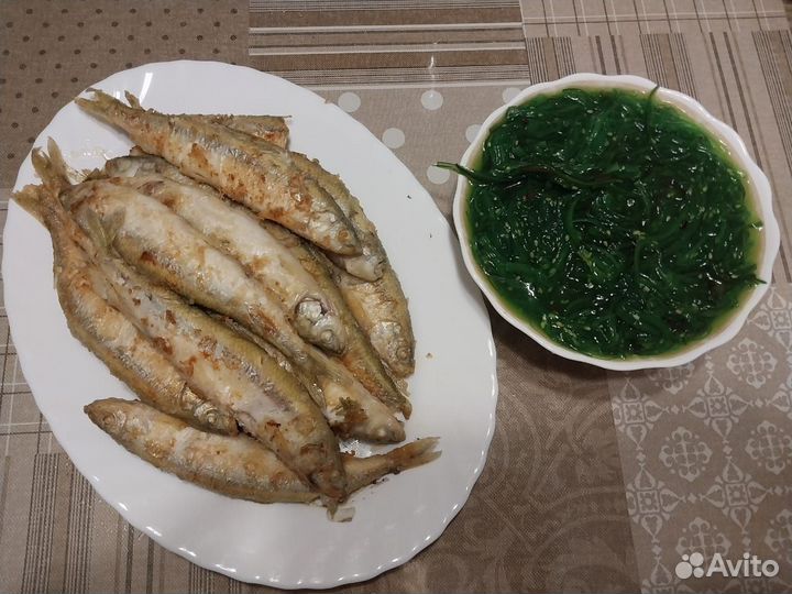 Корюшка, горбуша, нерка свежемороженная