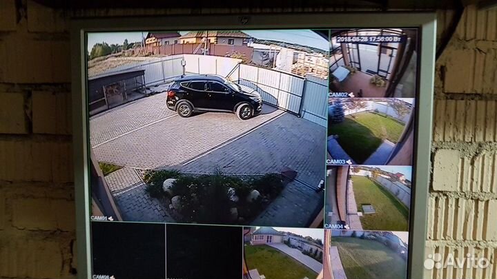 Установка камер видеонаблюдения