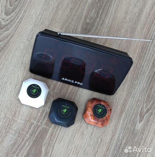 Кнопки вызова официанта Бургер и табло вызова