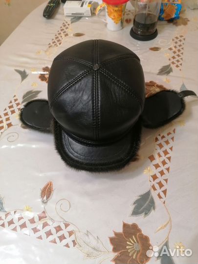 Меховая мужская кепка