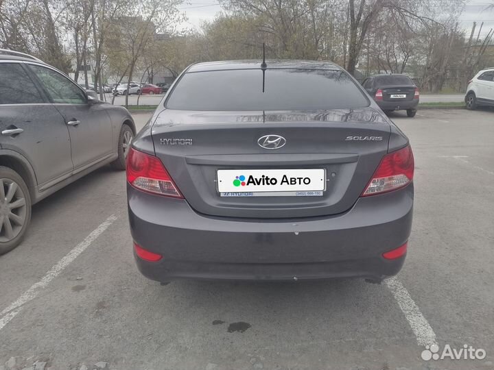 Hyundai Solaris 1.6 AT, 2011, 160 000 км