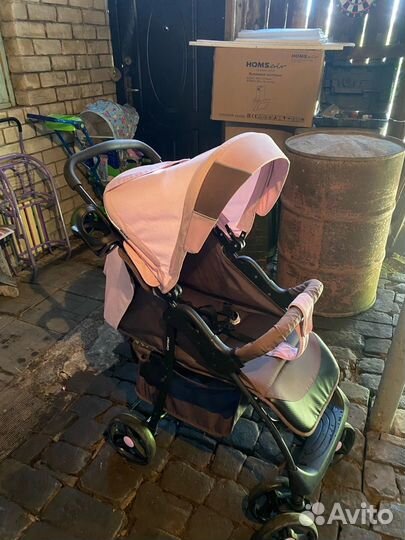 Прогулочная коляска babyton comfort pink