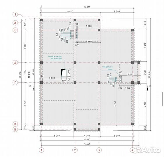 Архитектурный проект частного дома