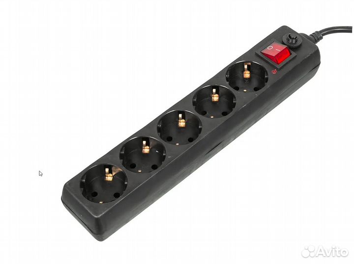 Новый Сетевой фильтр удлинитель Buro 5метр 5 розет