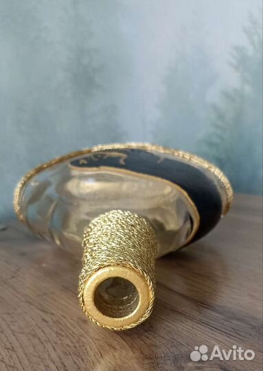 Интерьерная ваза (декорированная бутылка)