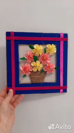 Поделка в сад. Цветы