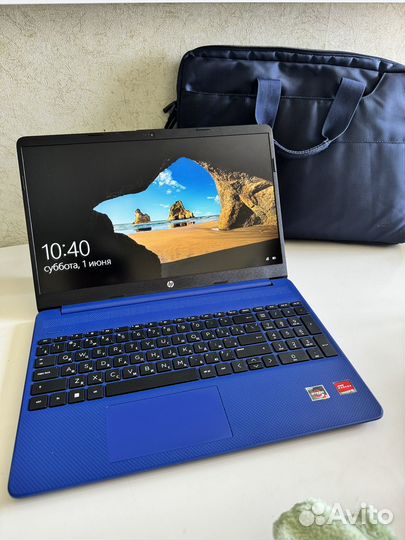 Мощный HP 15s Ryzen 3 3250u 8/256gb