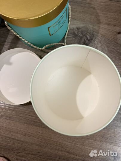 Коробка подарочная круглая/ коробка для цветов