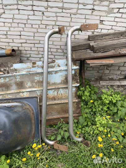 Пороги подножки трубы нержавейка