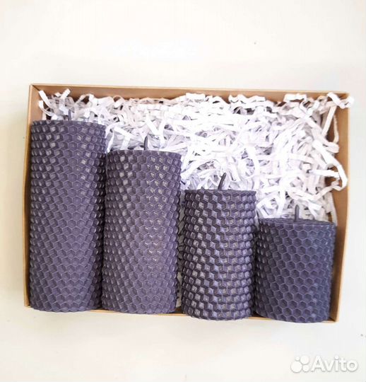 Свечи из вощины ручной работы