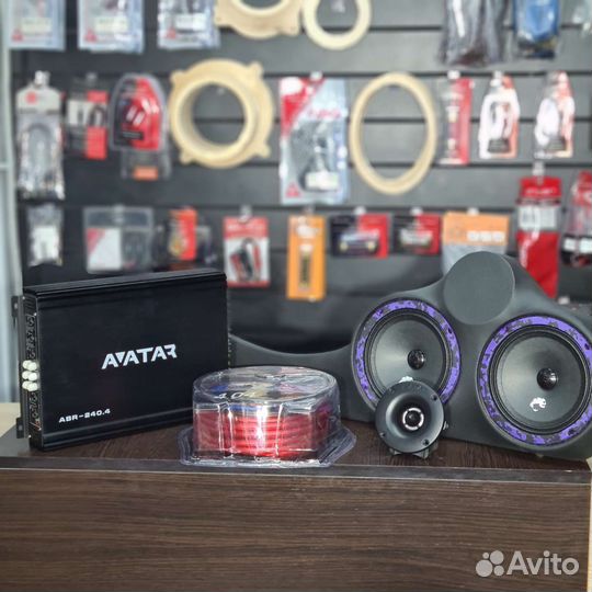 Комплект громкий фронт + проводка