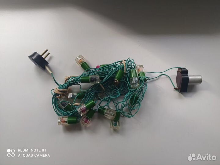 Елочная гирлянда СССР