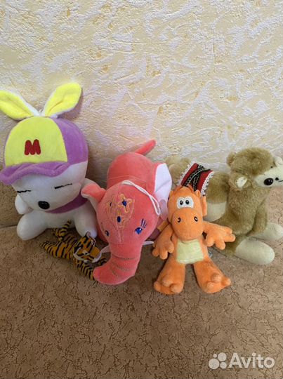 Игрушки мягкие