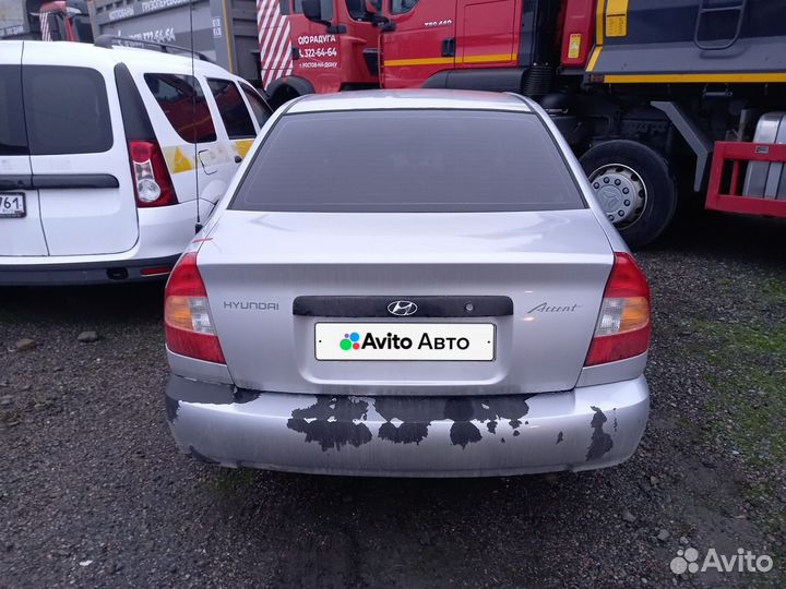 Hyundai Accent 1.5 МТ, 2005, 200 000 км