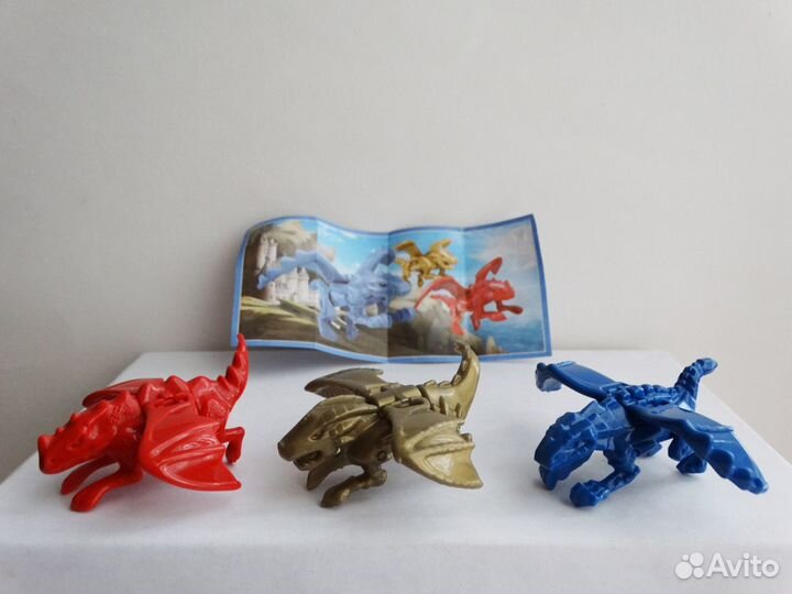 Серии Парк юрского периода, динозавры, драконы