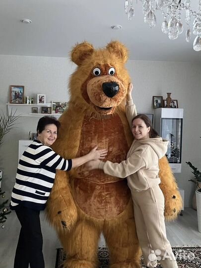 Мишка - Крутышка, поздравление от медведя