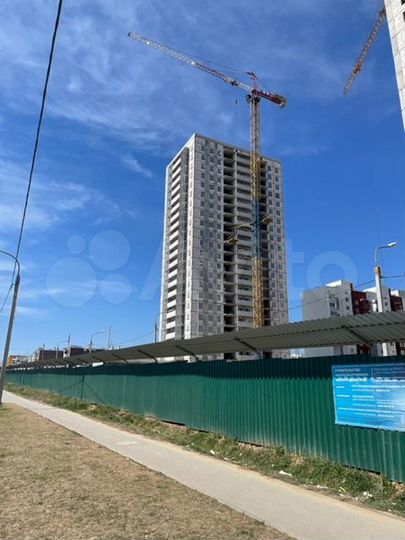 3-к. квартира, 63,4 м², 5/22 эт.